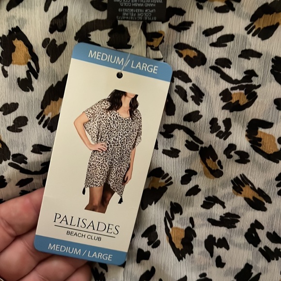 Leopard Print Bathing suit cover up - Picture 3 of 3